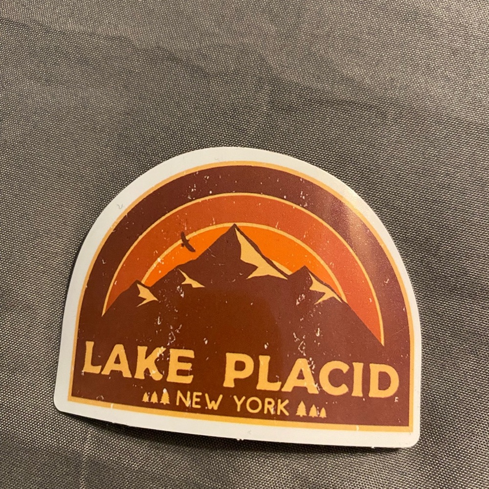 🌈20/$12🌈 Lake Placid New York Sticker
